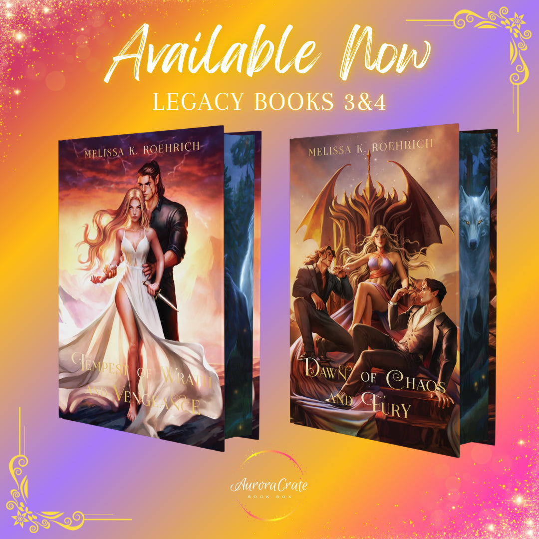 Legacy series set - books 3&4 – Aurora Crate Book Box
