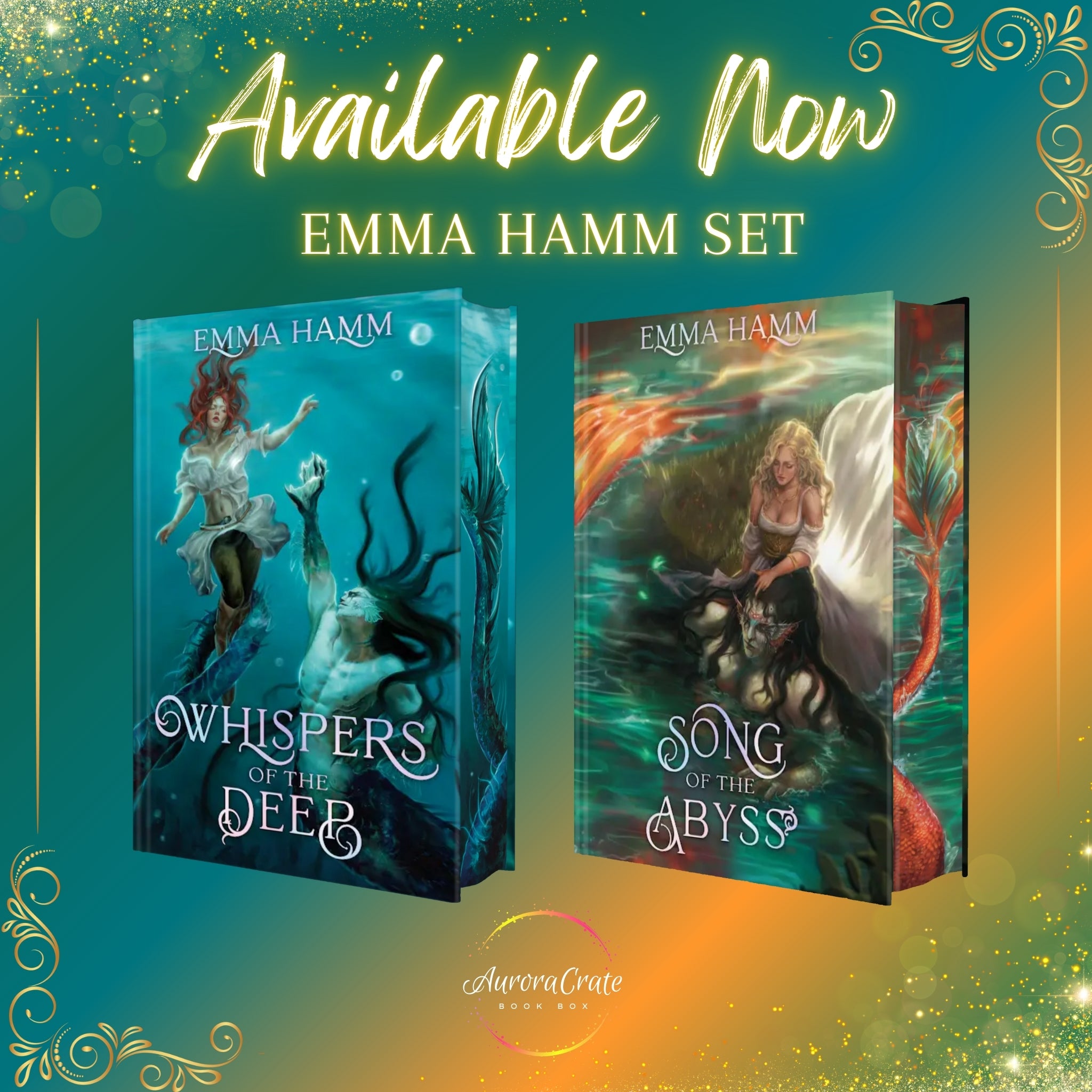 Emma Hamm Deep Waters Set - Book 1 and 2 – Aurora Crate Book Box
